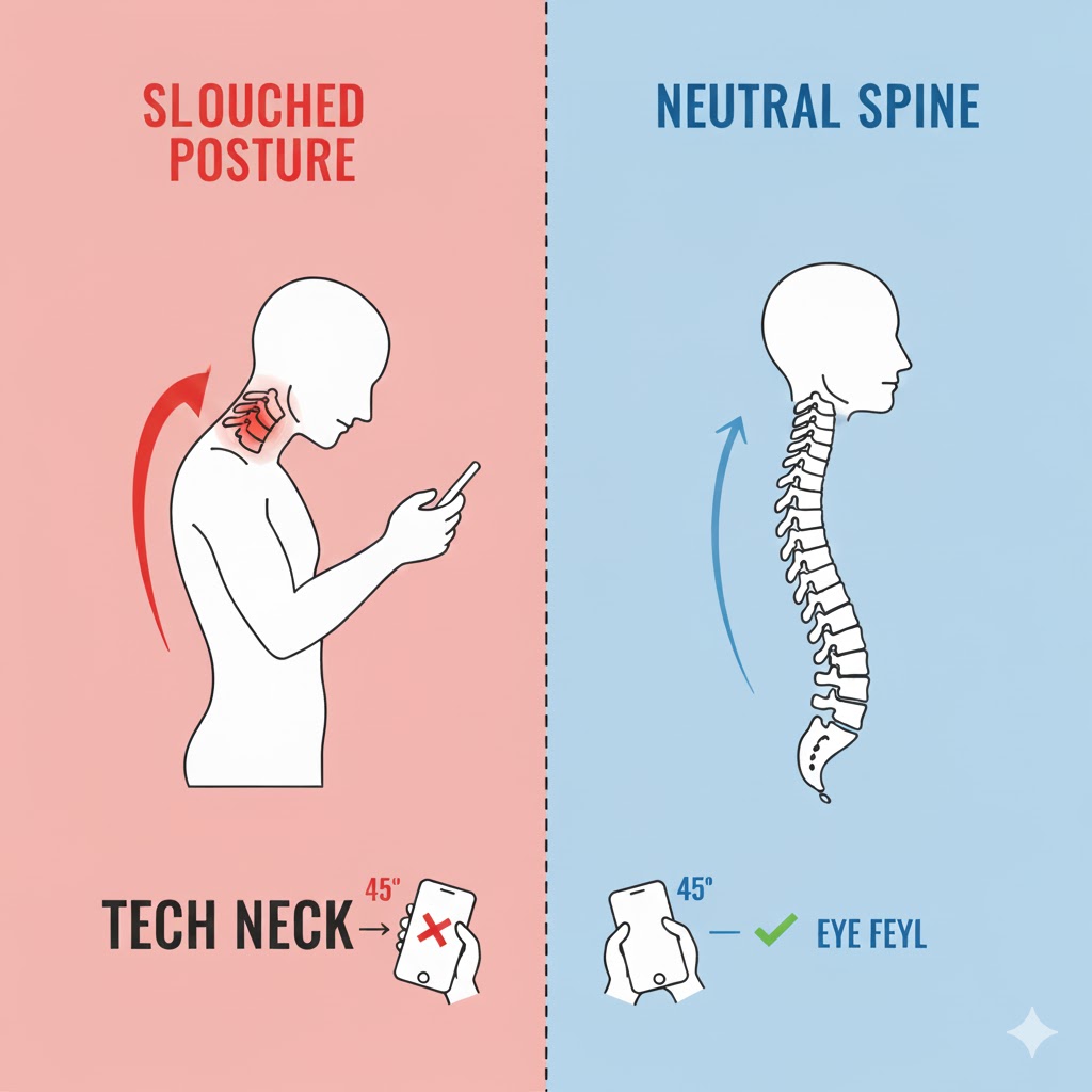 1. Poor Posture and Prolonged           Sitting