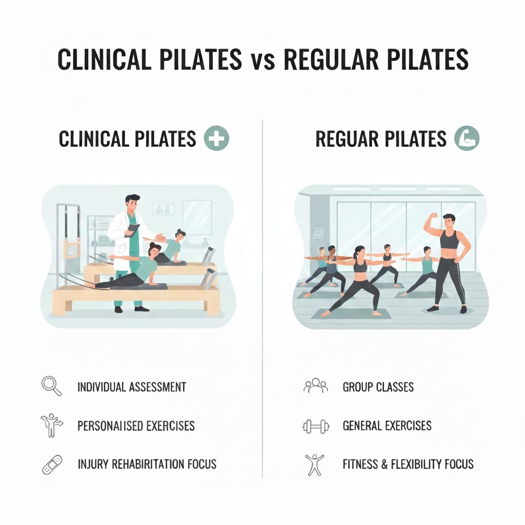 Regular Pilates vs Clinical Pilates: What’s the Difference and Which One Should You Try?2