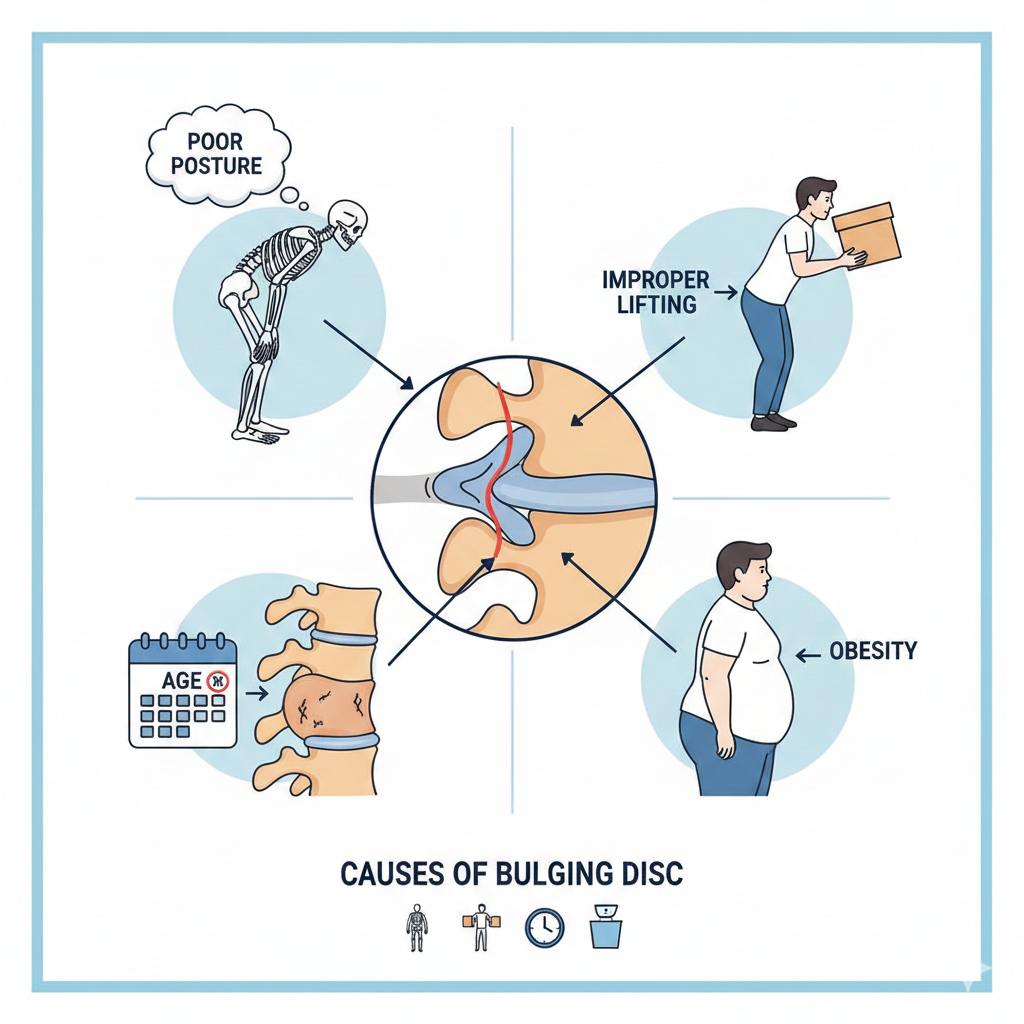 Common Symptoms of a Bulging Disc