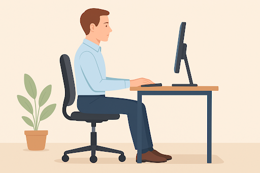 Top 7 Posture mistake in office workers-and how to fix them